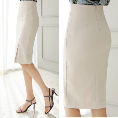 包臀裙职业半身裙中长款女春夏西装裙修身高腰一步裙OL工作裙中裙