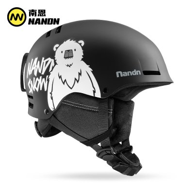 南恩NANDN滑雪头盔单双板滑雪装备护具男女保暖防撞雪盔雪帽NT30